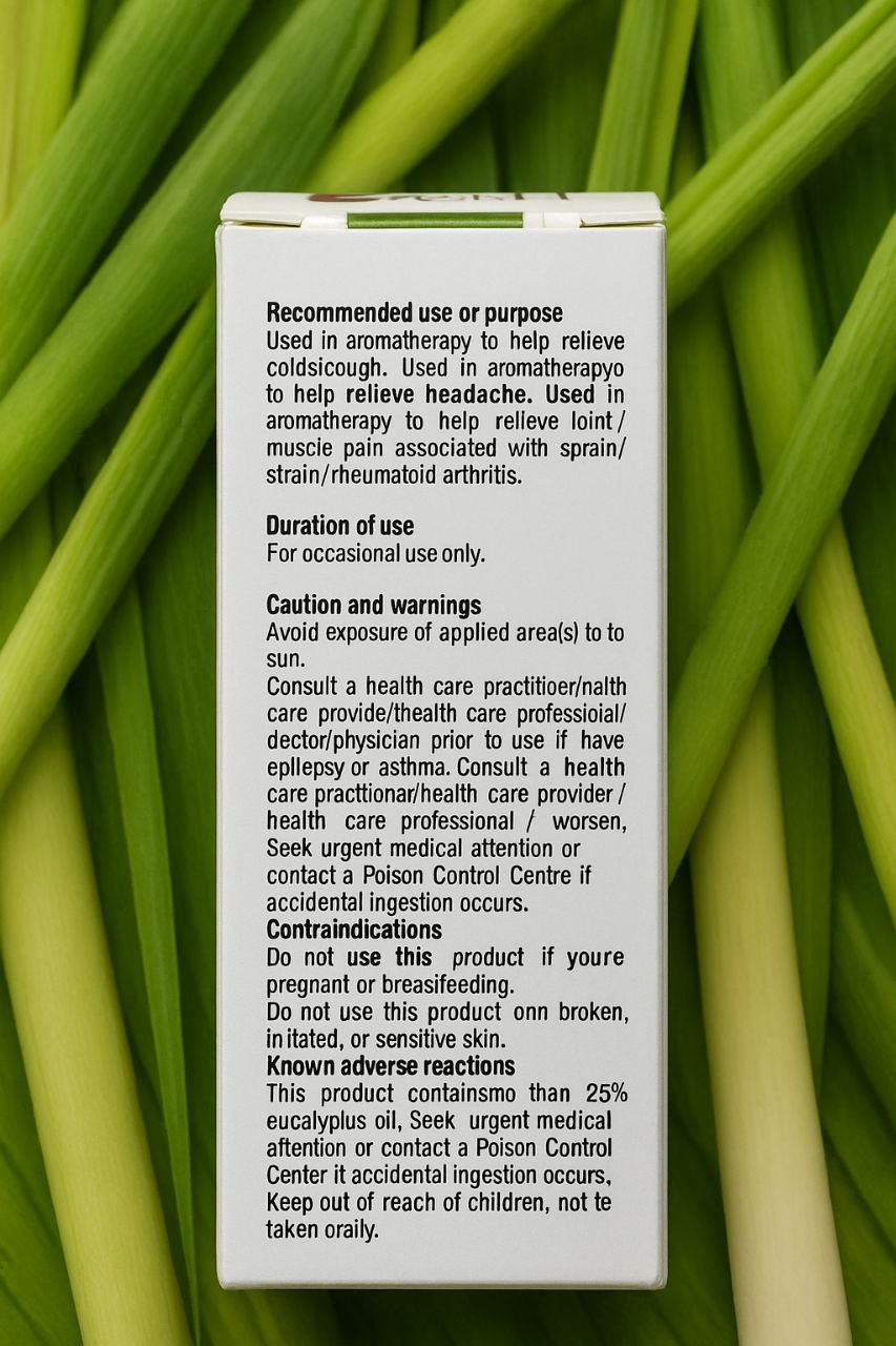 Lemongrass Essential Oil